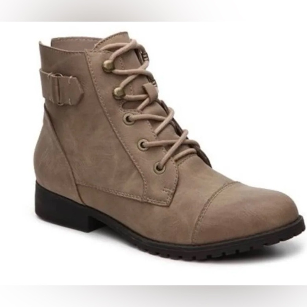 Madden Girl Combat Boot